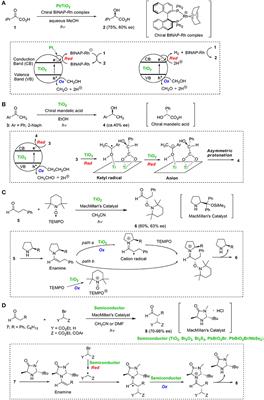 Stereoselective Organic Reactions in Heterogeneous Semiconductor Photocatalysis